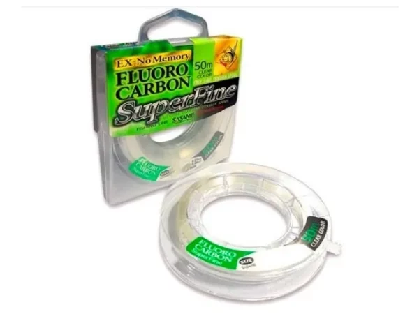 FIL FLUOROCARBON SASAME SUPERFINE 50M